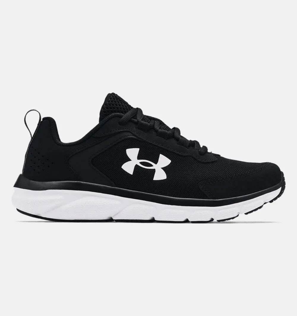 Under Armour Boys' Assert 9 Wide Leather Running Shoes