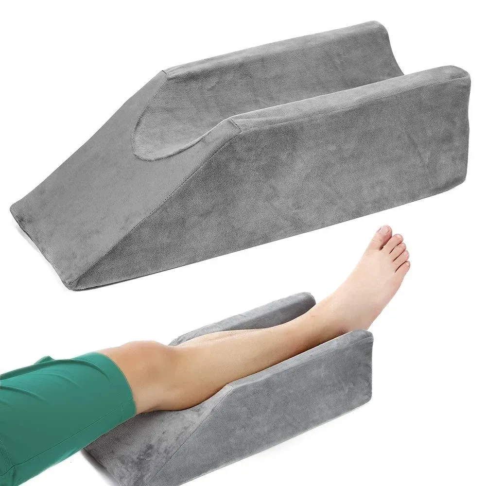 Leg Elevation Wedge Pillow Knee Foam for Sleeping Post Surgery Foot Leg Rest