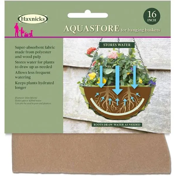 16" AquaStore Hanging Basket Liner