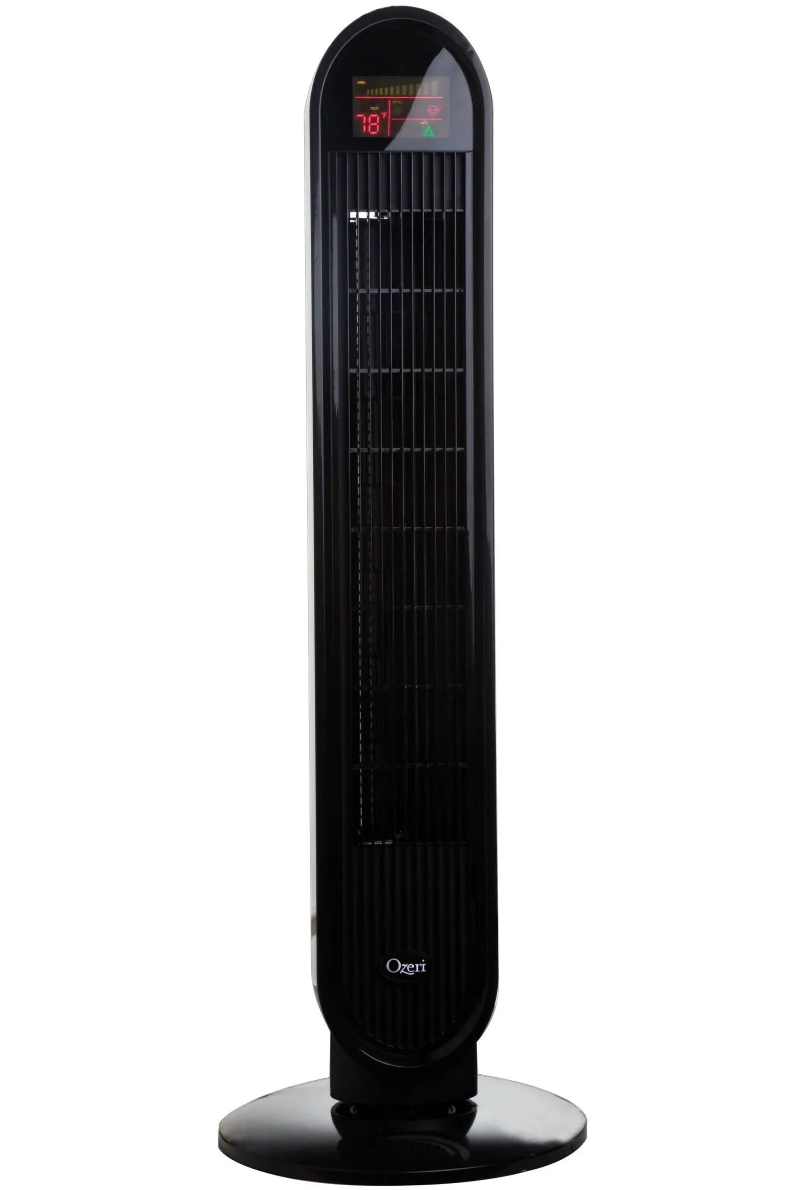 Ozeri 360 Oscillation Tower Fan with Micro-Blade Noise Reduction Technology