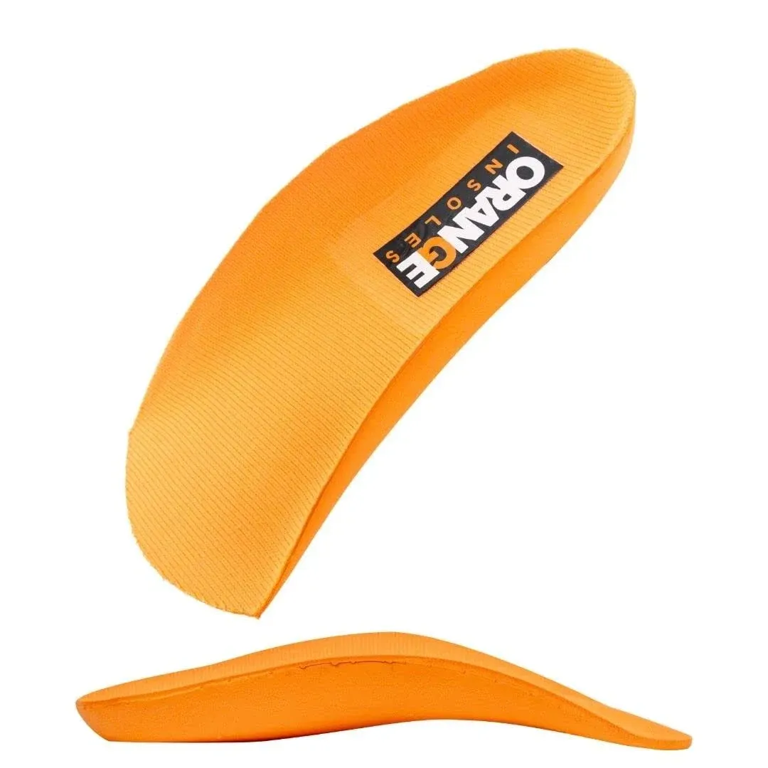 Orange Light Insoles - 3/4-Length