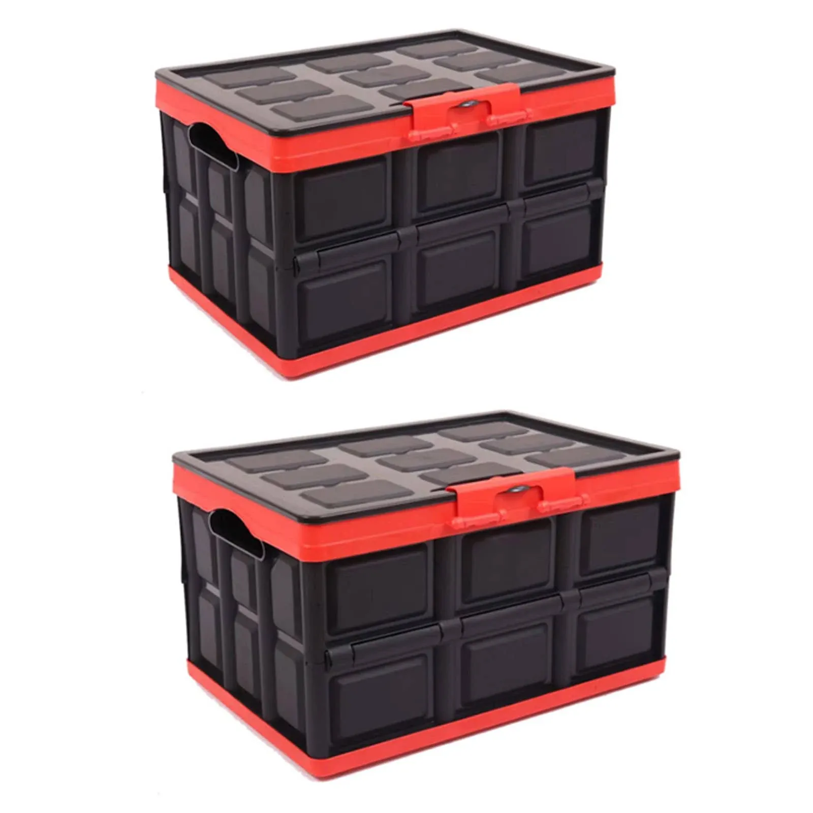 KINGCAV Plastic Durable Cargo Storage Box Weathertight Foldable Storage... 