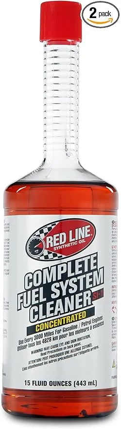 Red Line 60103 SI-1 Complete Fuel System Cleaner - 15 Ounce (2 Pack)