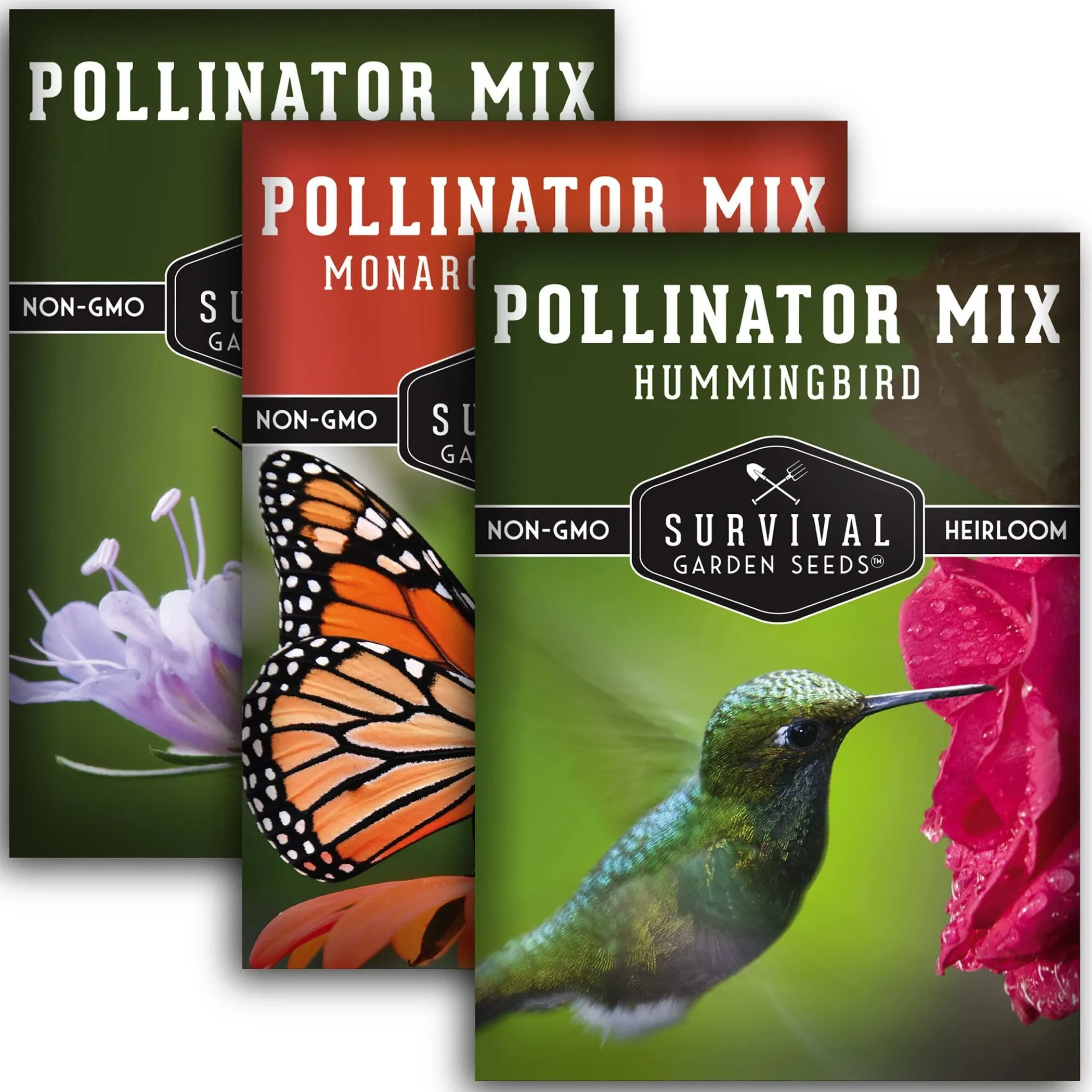 Pollinator Flower Collection - Flowers to Attract Bees, Butterflies and Hummingbirds