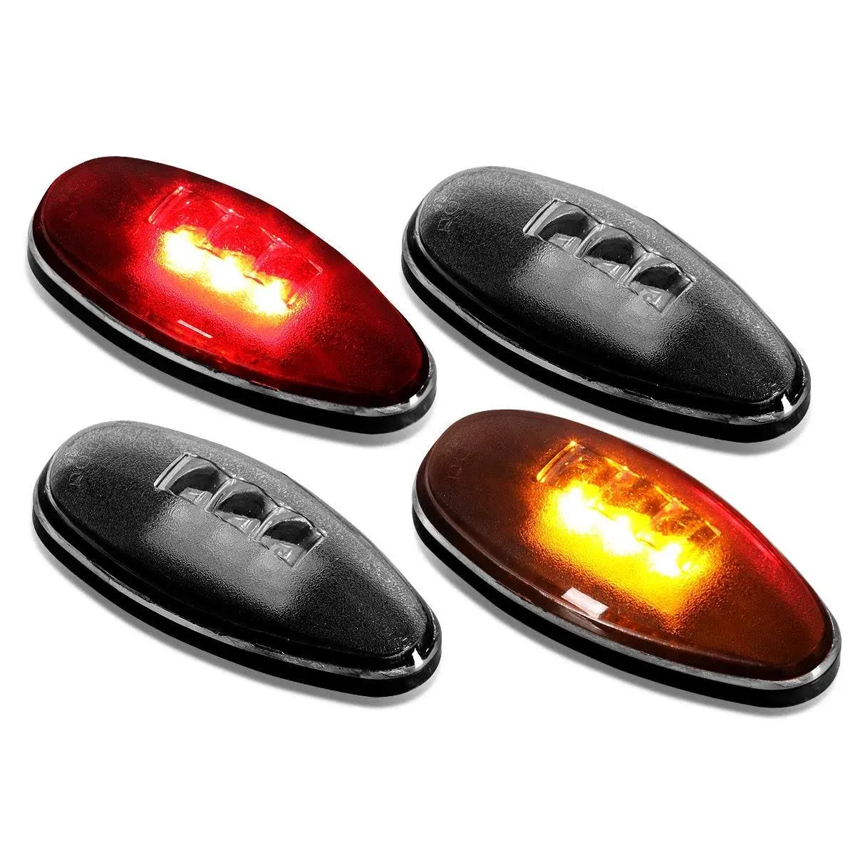 DNA Motoring for 2001-2014 GMC Sierra / Chevy Silverado LED Dually Bed Fender ...