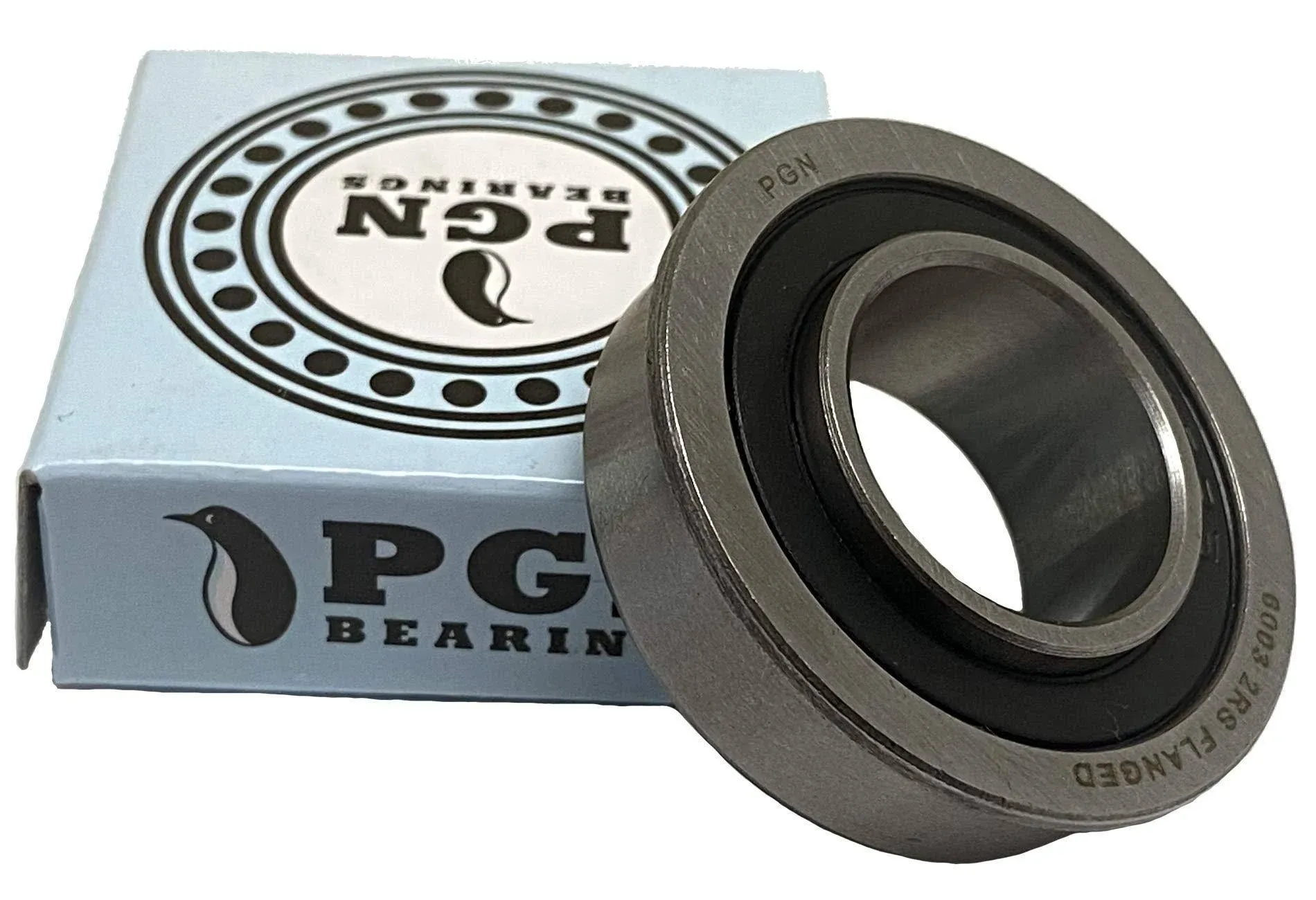 (4 Pack) PGN 3/4&#034; X 1-3/8&#034; Flanged Ball Bearing - for Lawnmower, Carts &amp; Hand Tr