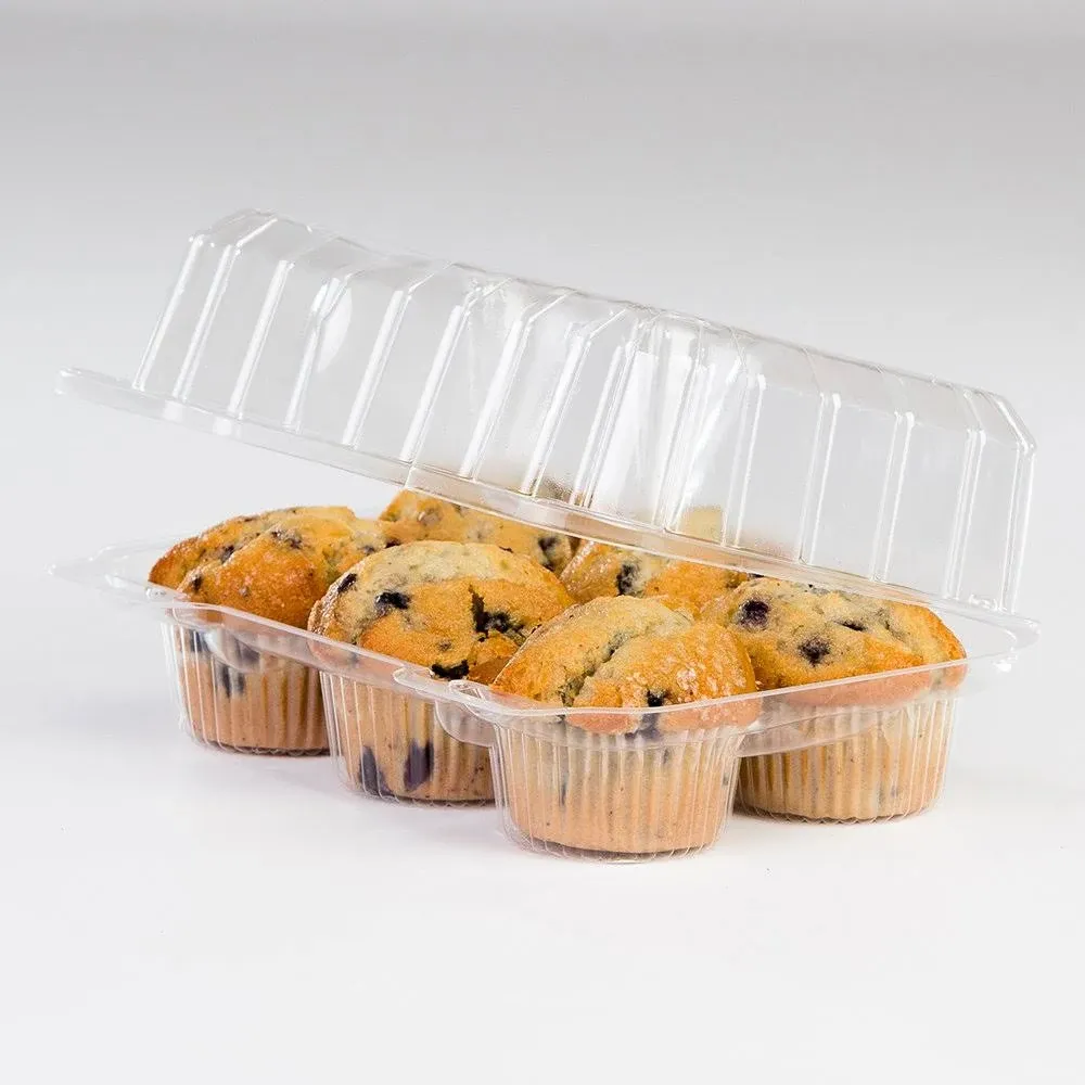 1/2 Dozen Cupcake Container (6 Cavities), 350 Ct.