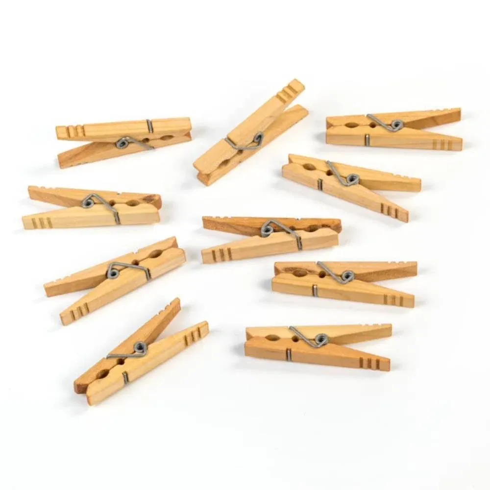 Kevin's Quality Clothespins (Maple, Natural) Sold in Sets of 10