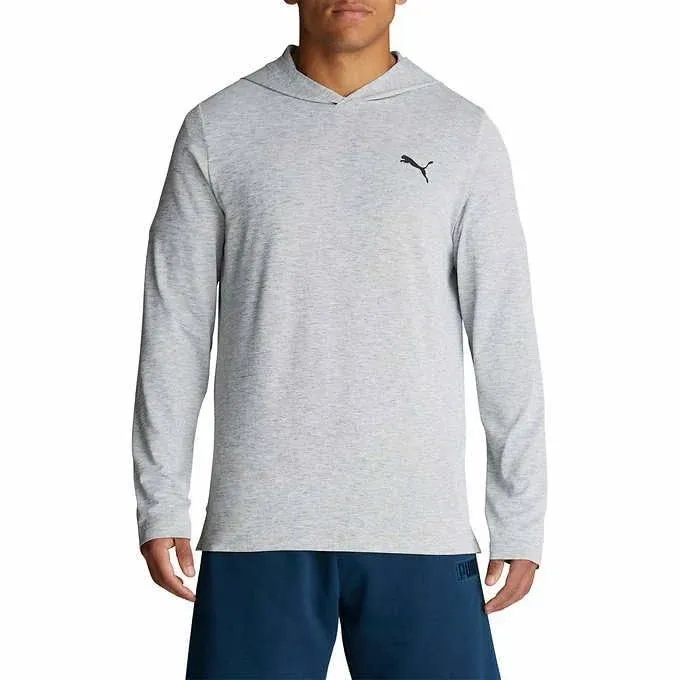 PUMA Men’s Performance Hoodie Gray Size XL