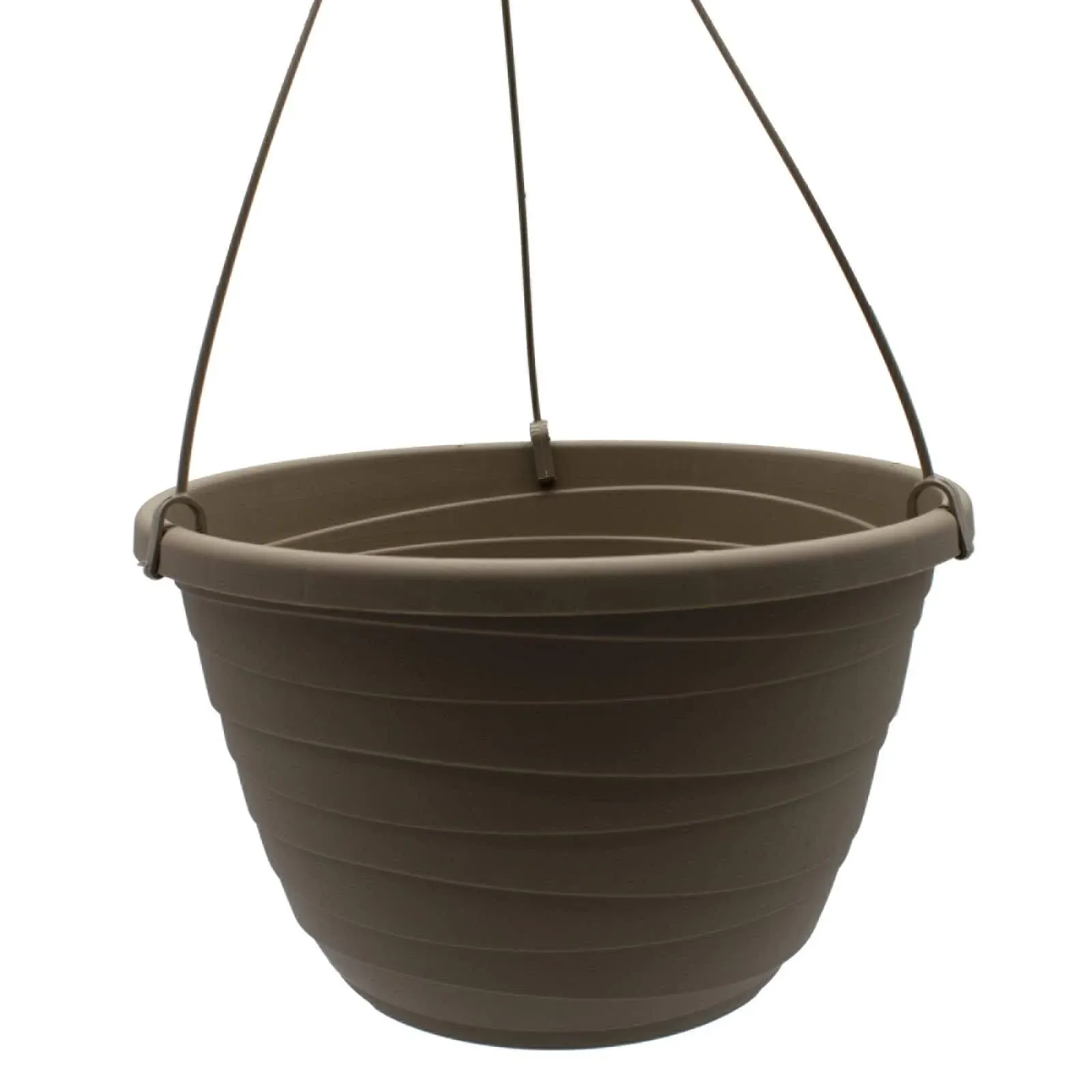 The HC Companies 11 inch Wrapt Hanging Planter - Lightweight Outdoor Plastic ...