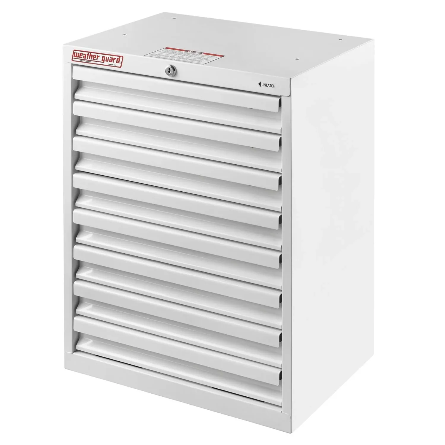 Weather Guard 9988301 Drawer Cabinet, White