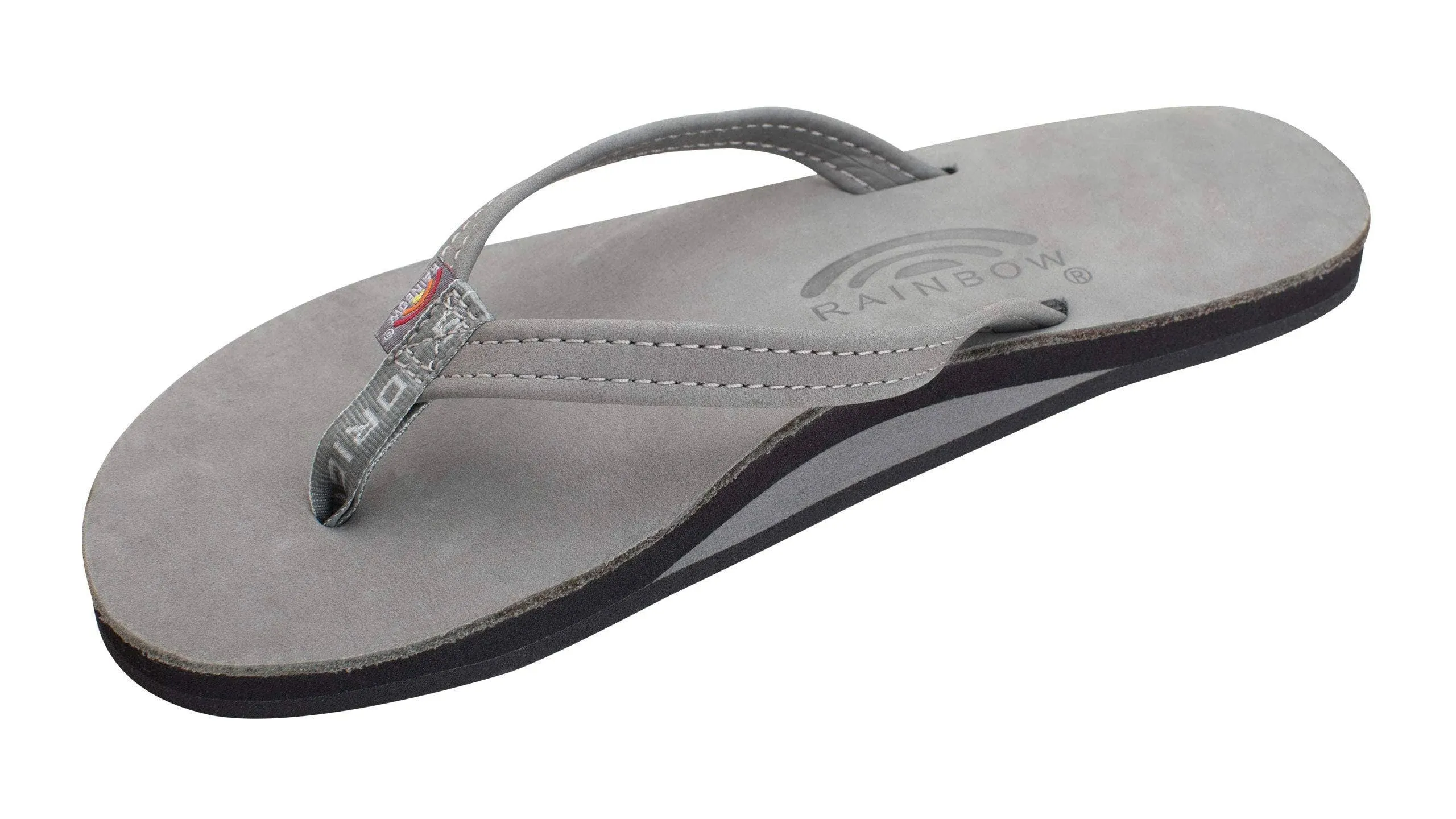 Rainbow Sandals Women's Single Layer Leather Sandal Narrow Strap