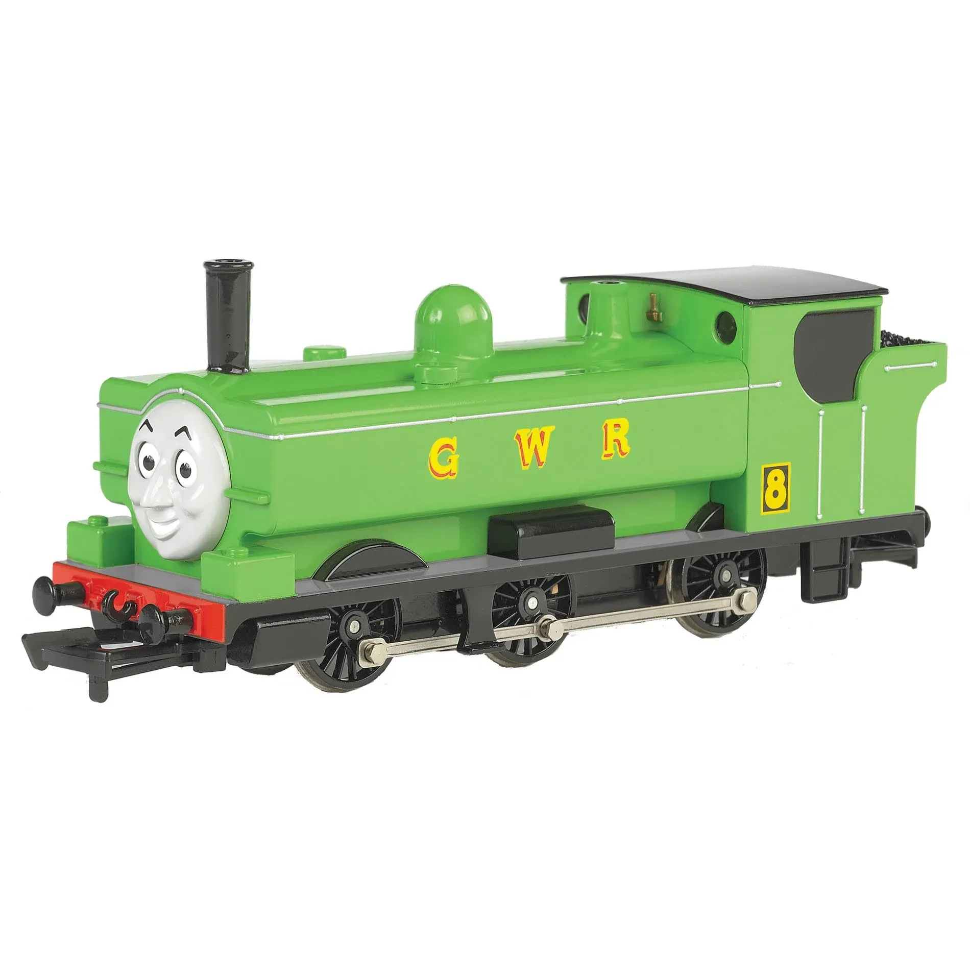 Bachmann Thomas &amp; Friends� Steam 0-6-0T - Ready to Run -- Duck w/Moving Eyes &#40;green&#41; - HO