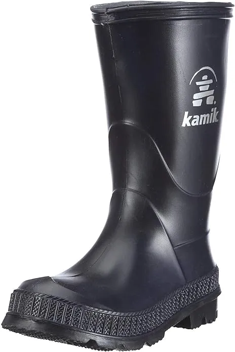 Karmik Little Kid STOMP Yellow Waterproof Rain Boots