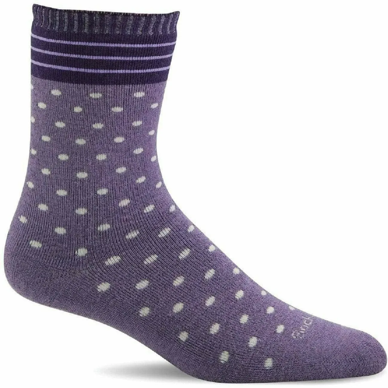 Sockwell Women's Plush Crew Socks / MD/LG / Plum