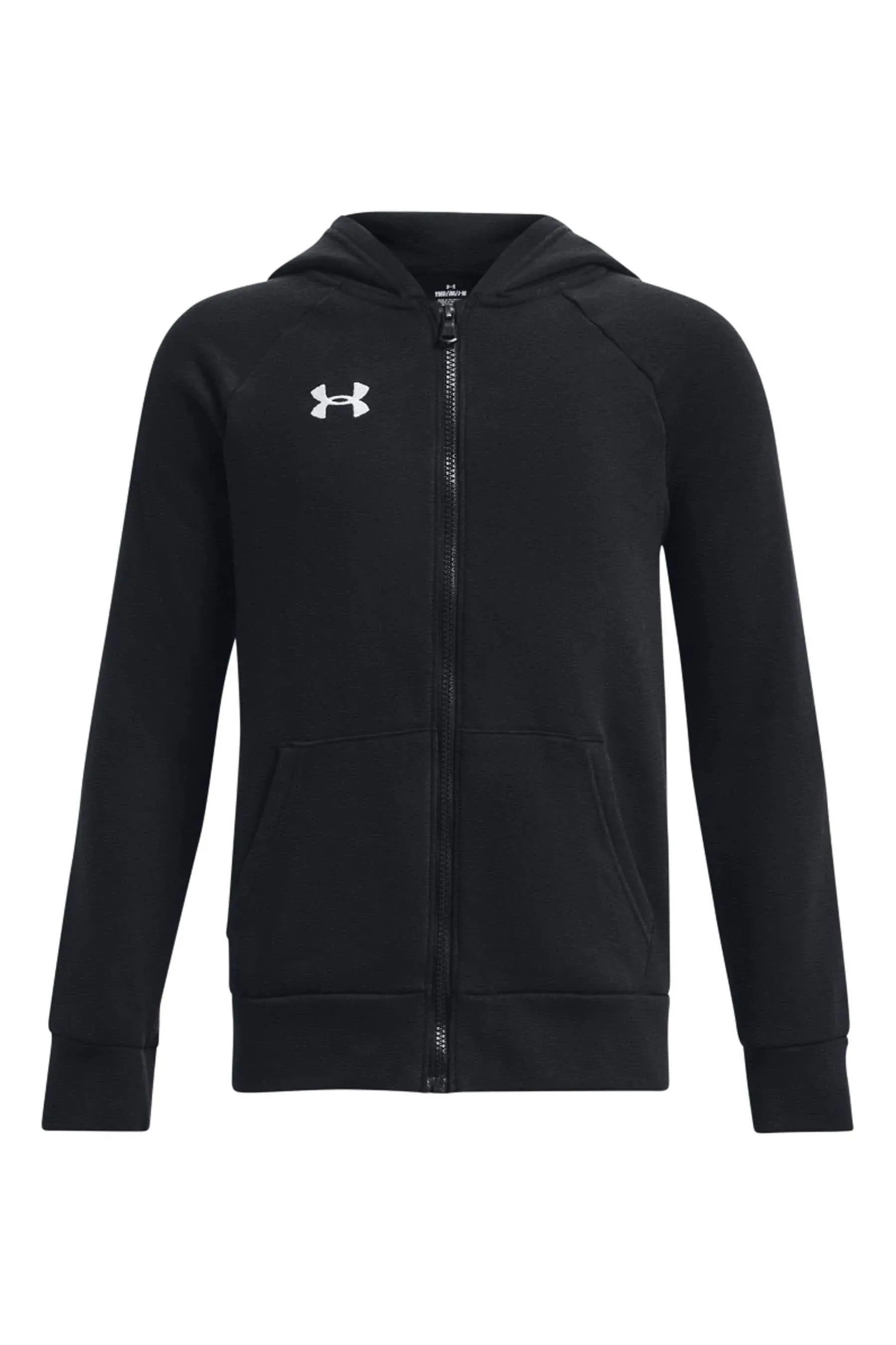 Under Armour Boys' Rival Fleece Full-Zip Hoodie