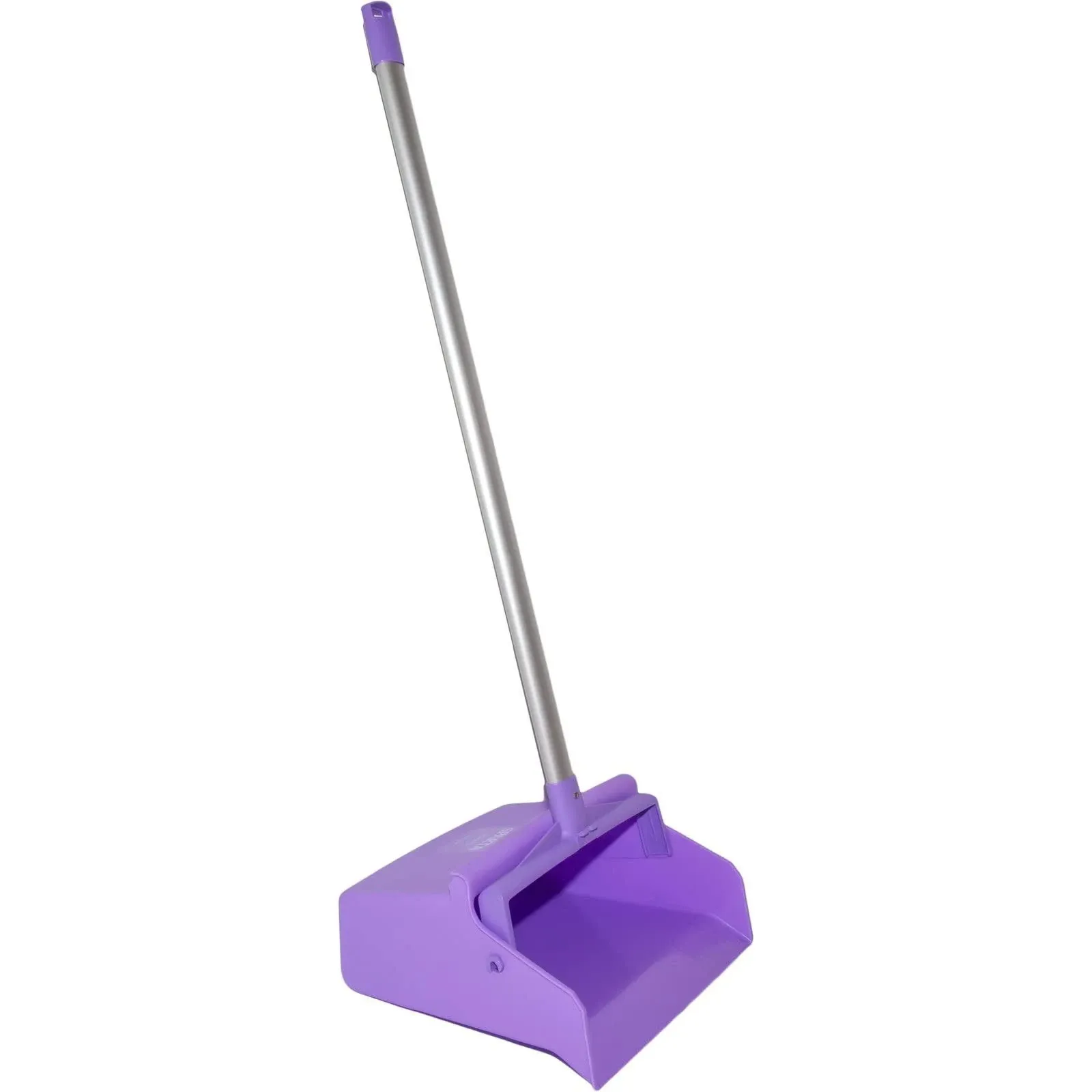 Carlisle 361410EC68 Purple 12" Wide Polypropylene Upright Dustpan With Aluminum Handle And Hanging Hole