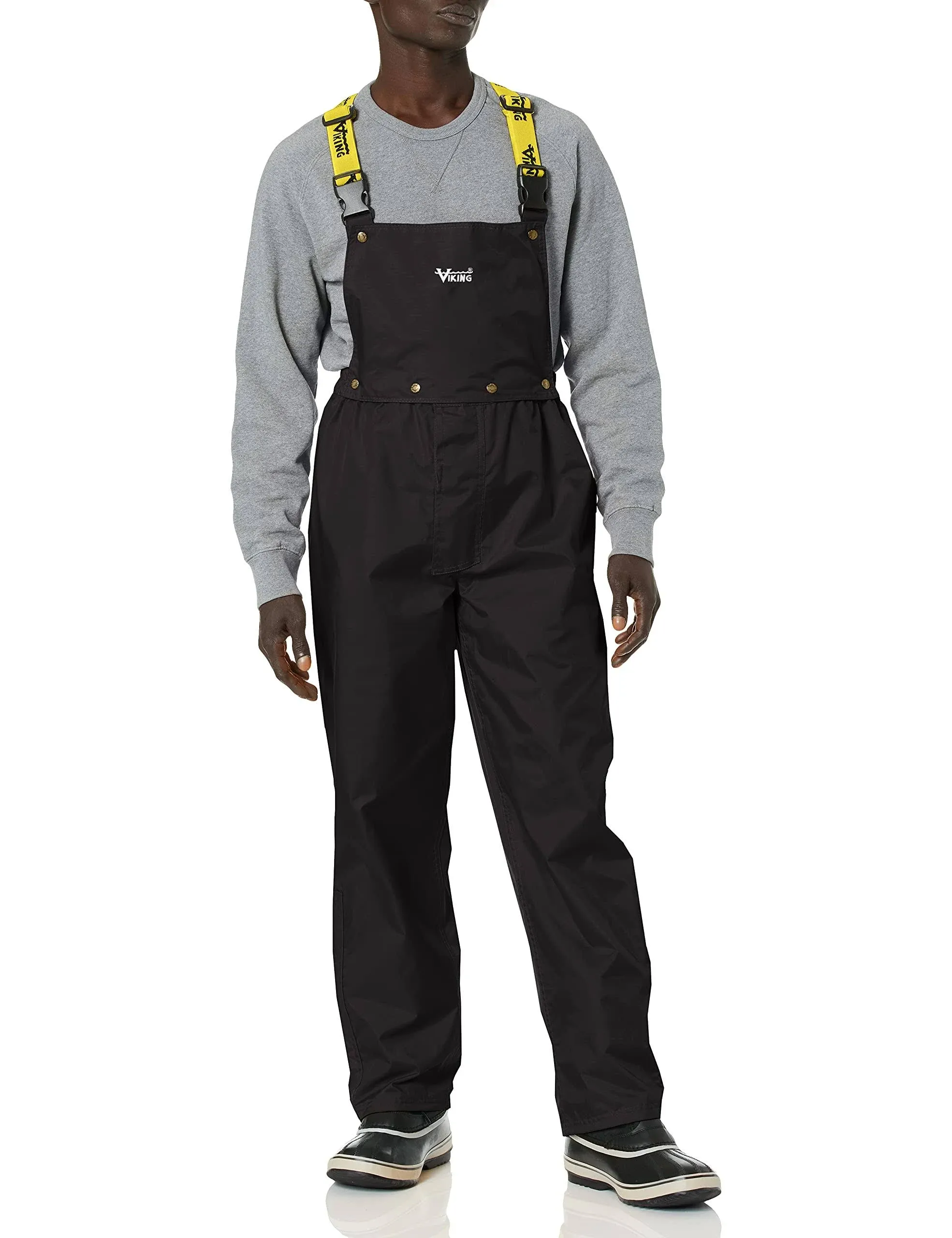 Viking 3307P Journeyman 420D Bib Pant, Black - Black, XXL