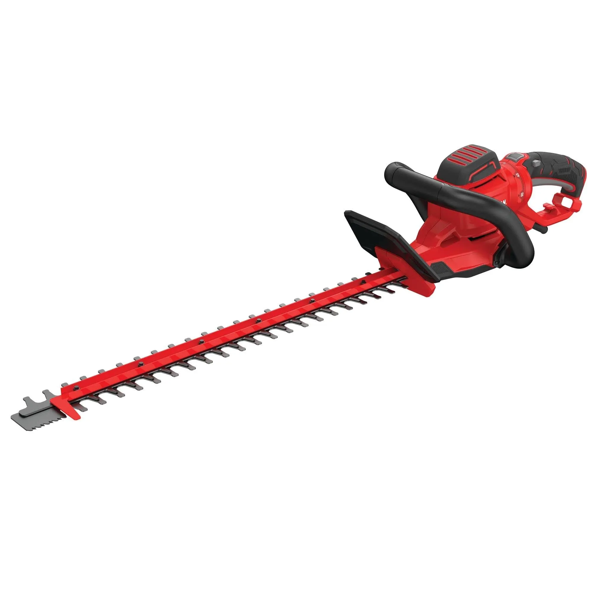 Hedge Trimmer: Electric Power, Double-Sided Blade, 24" Cutting Width, 0.75" Cutting Depth, 120V, 24"