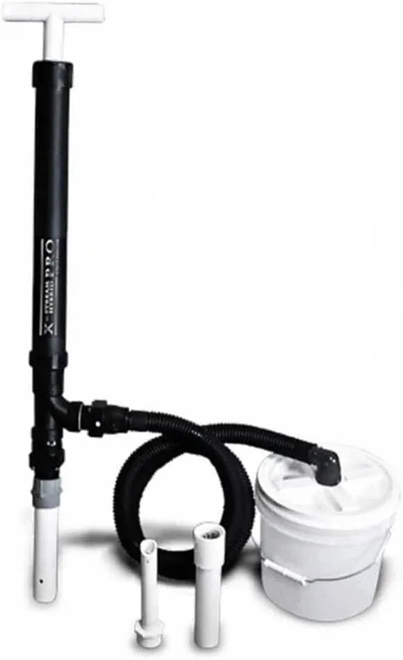 X-Stream Hybrid Pro Hand Held Suction Dredge, White