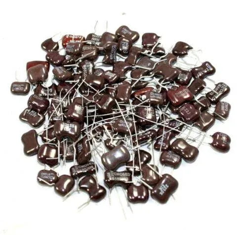 Dipped Silver Mica Assortment ~ 100 Capacitors