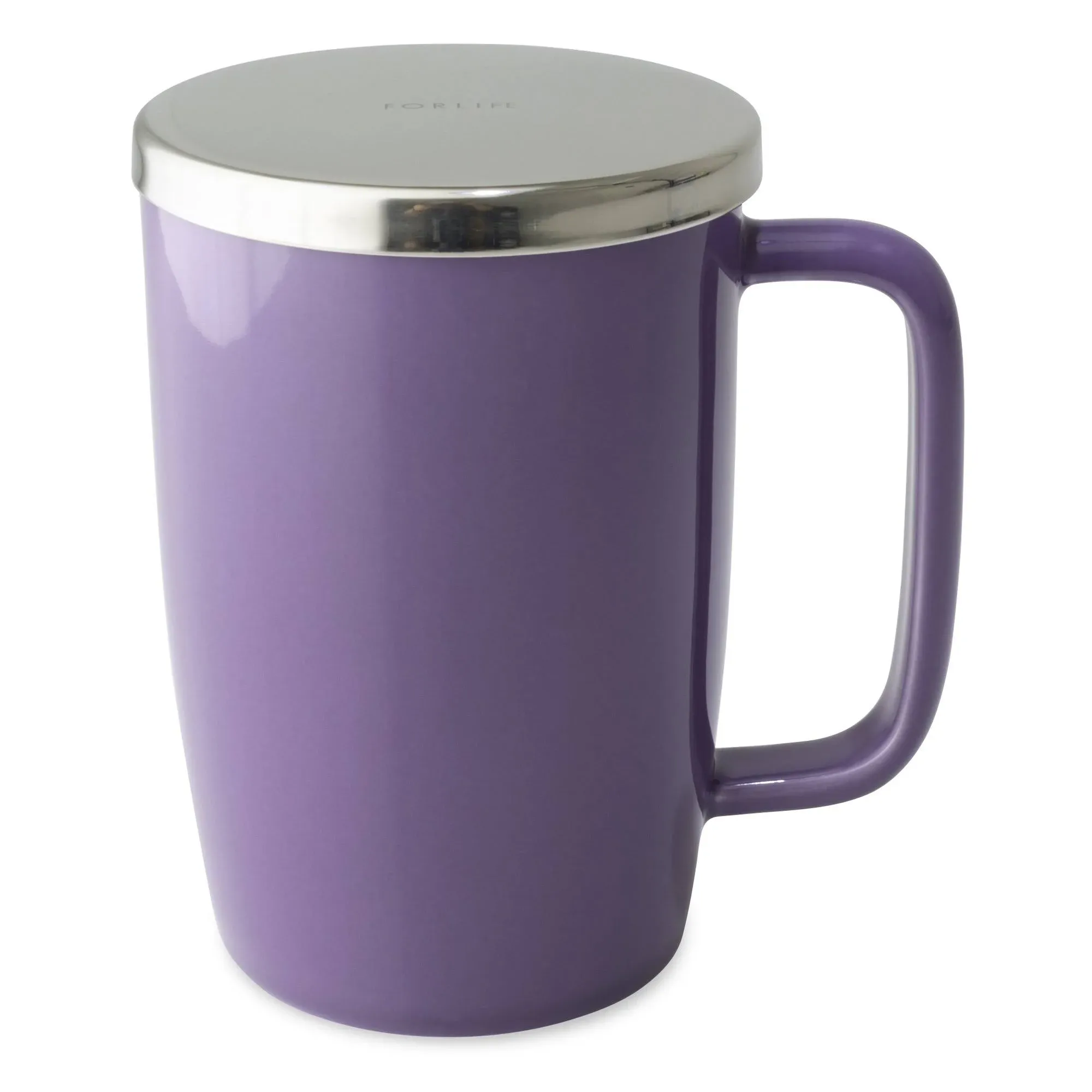 Purple Mug w/Infuser 18oz