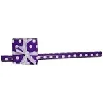 JAM Paper Gift Wrap - Polka Dot Wrapping Paper - 25 Sq Ft (30 in x 10 Ft) - Purple with White Dots - Roll Sold Individually