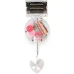 Kikkerland Solar-Powered Heart Rainbow Maker with Crystal, Multicolor, 1 EA, One Size