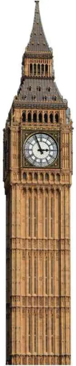 Advanced Graphics Big Ben Clock Tower Cardboard Standup