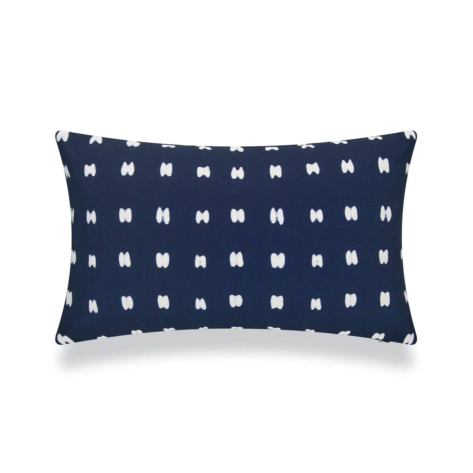 Indigo Pillow Cover, Navy Indigo Shibori, Mudcloth Inspired | Hofdeco