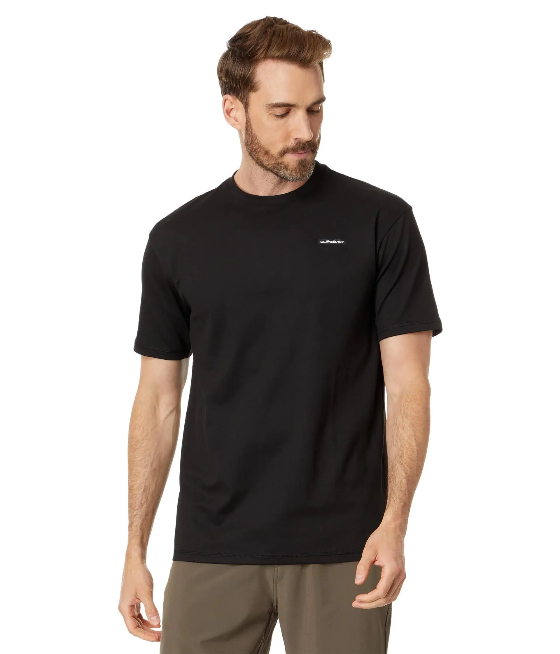 Quiksilver Omni Session Short Sleeve Rashguard in Black