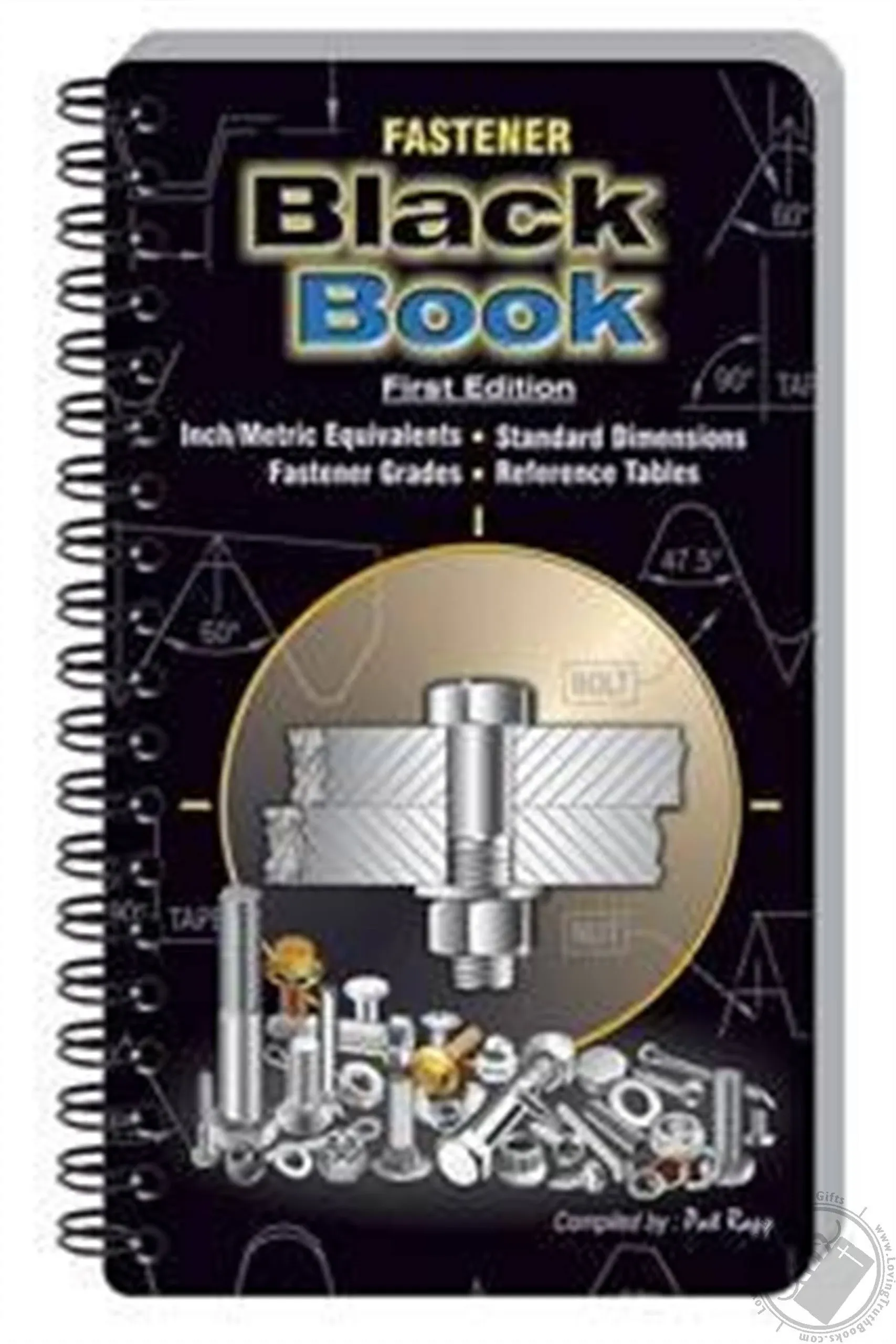 ENGINEERS Black Book for Fasteners  (METRIC) with Thread Gage (Current for 2024)