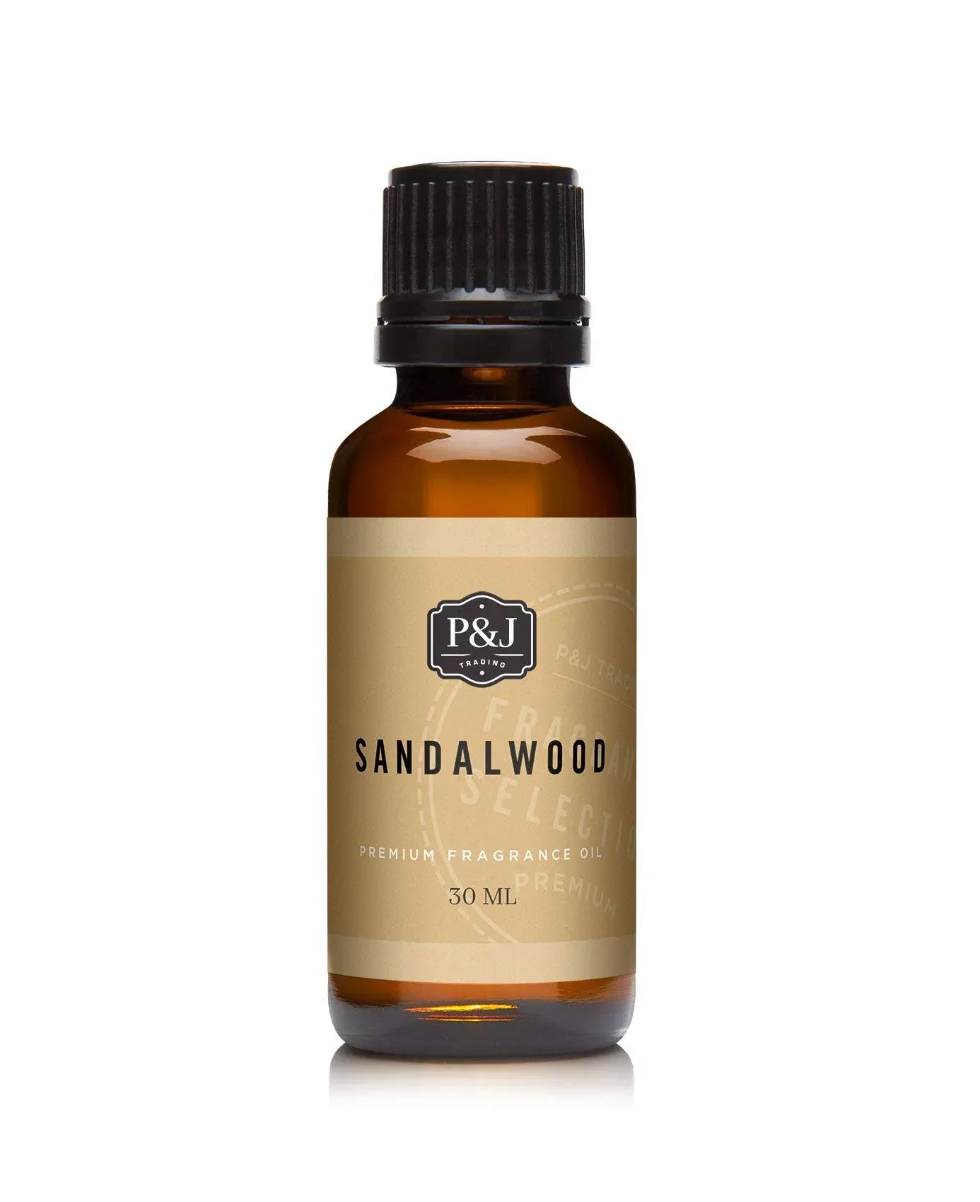 P&J Trading Fragrance Oil | Sandalwood Oil 30ml - Candle Scents for Candle Making, Freshie Scents, Soap Making Supplies, Diffuser Oil Scents