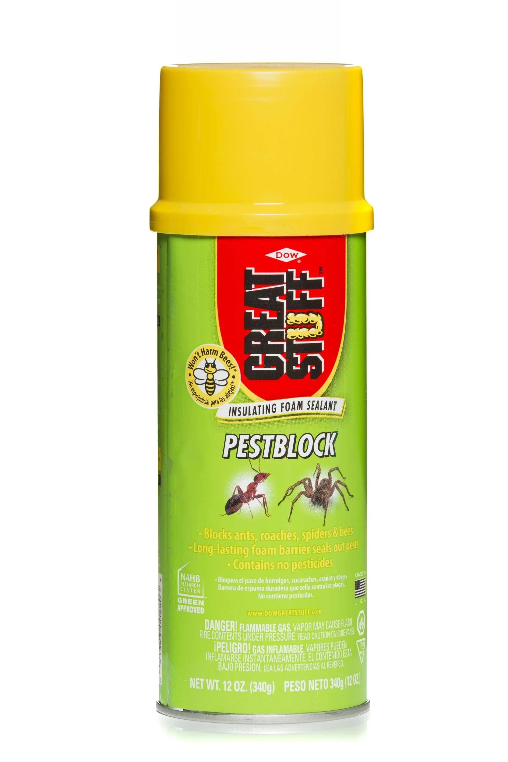 Great Stuff 12 oz Pestblock Insulating Foam Sealant Smart Dispenser