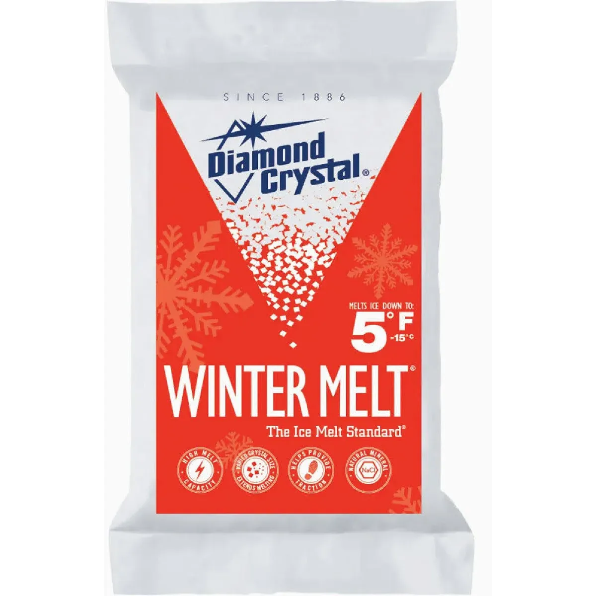 Cargill Diamond Crystal Winter Melt Salt