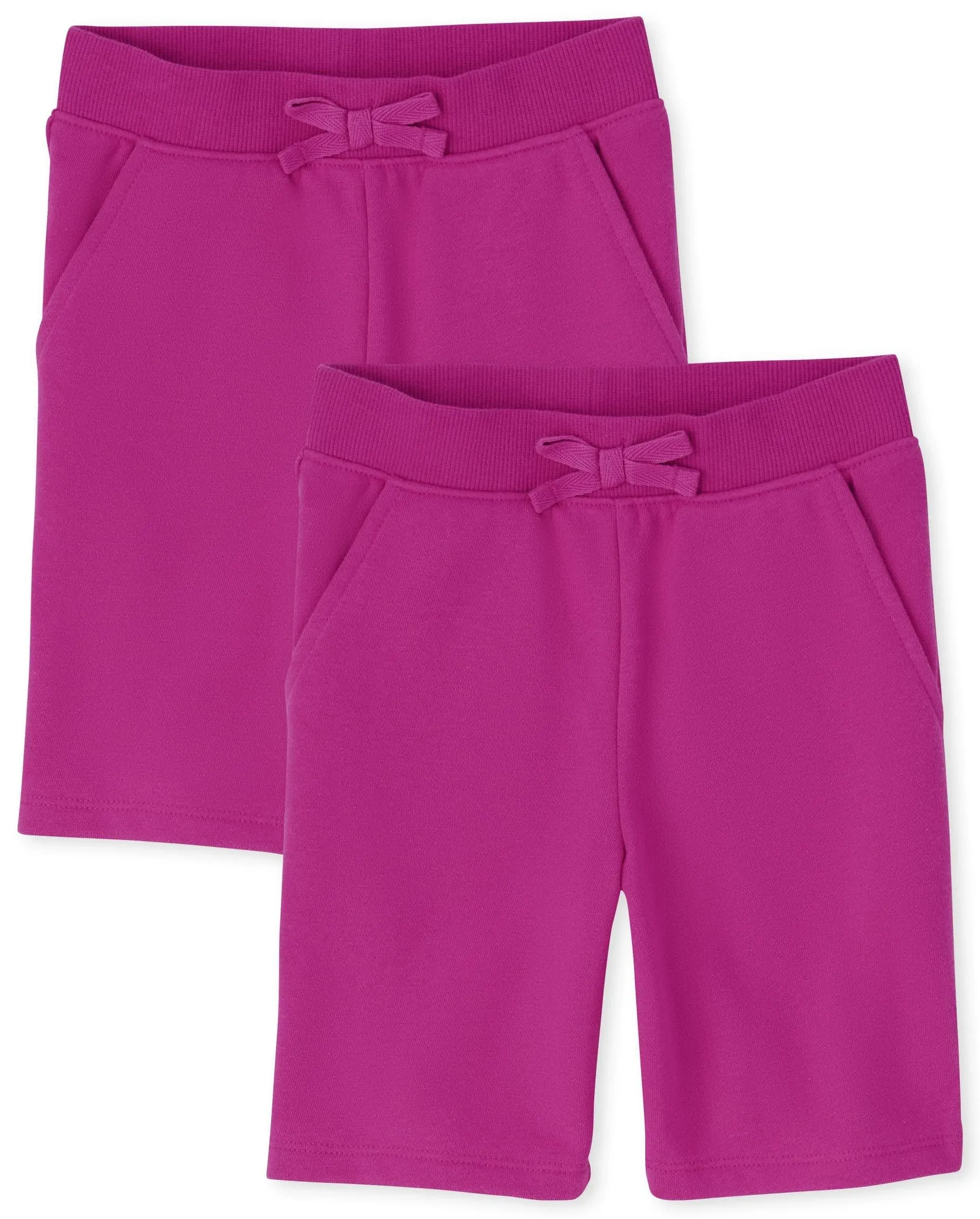 The Children's Place Girls' French Terry Shorts 2-Pack