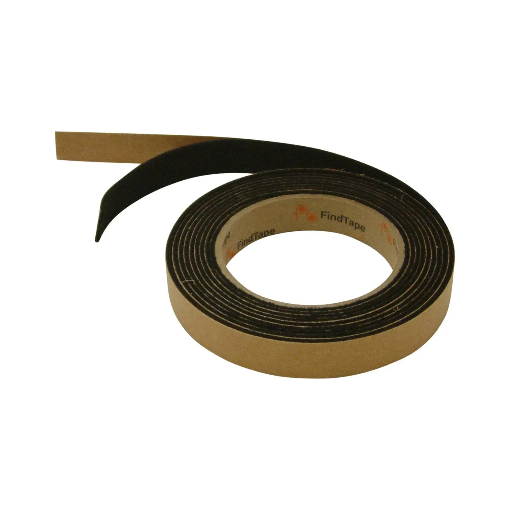 FindTape Polyester Felt Tape [1.5mm thick] (FELT-065): 3/4 in. x 10 ft. (Black)