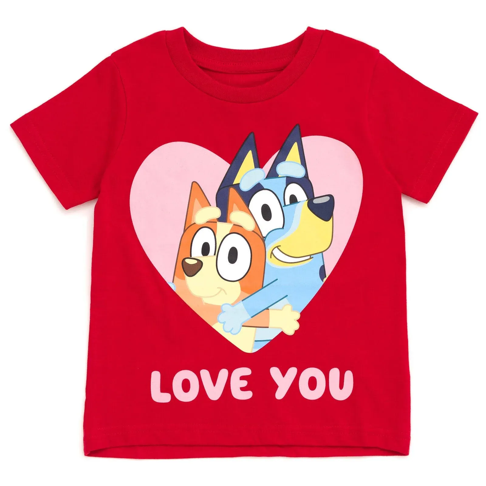 Bluey Bingo Valentines Day July 4th Halloween Christmas Birthday T-Shirt Toddler to Big Kid