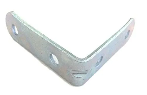 (50PC) LB-2.ZP CORNER BRACE "L" CORNER BRACKET 2" X 2" ZINC PLATED