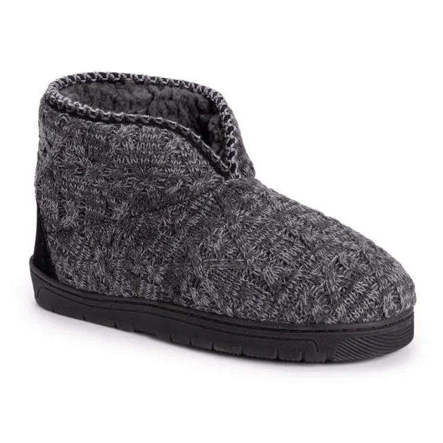 Muk Luks Men's Mark Bootie Slippers