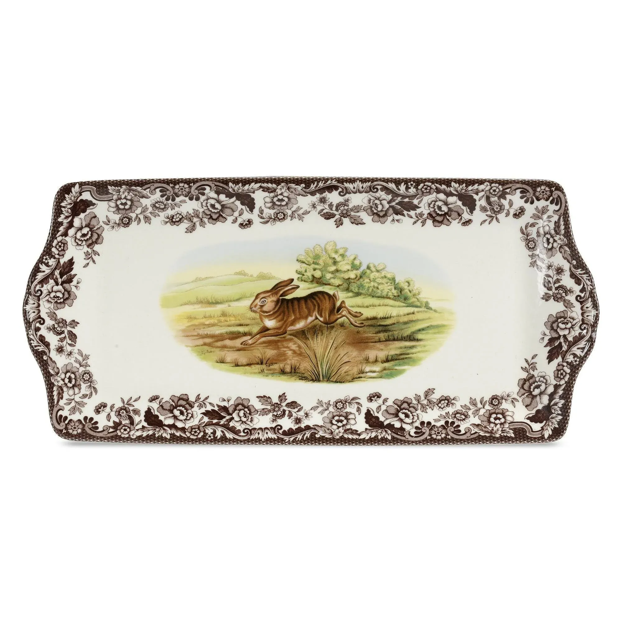 Spode Woodland Rabbit Sandwich Tray