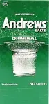 Andrews Salts original, Relief from upset stomach, heartburn, Indigestion  50 Ct