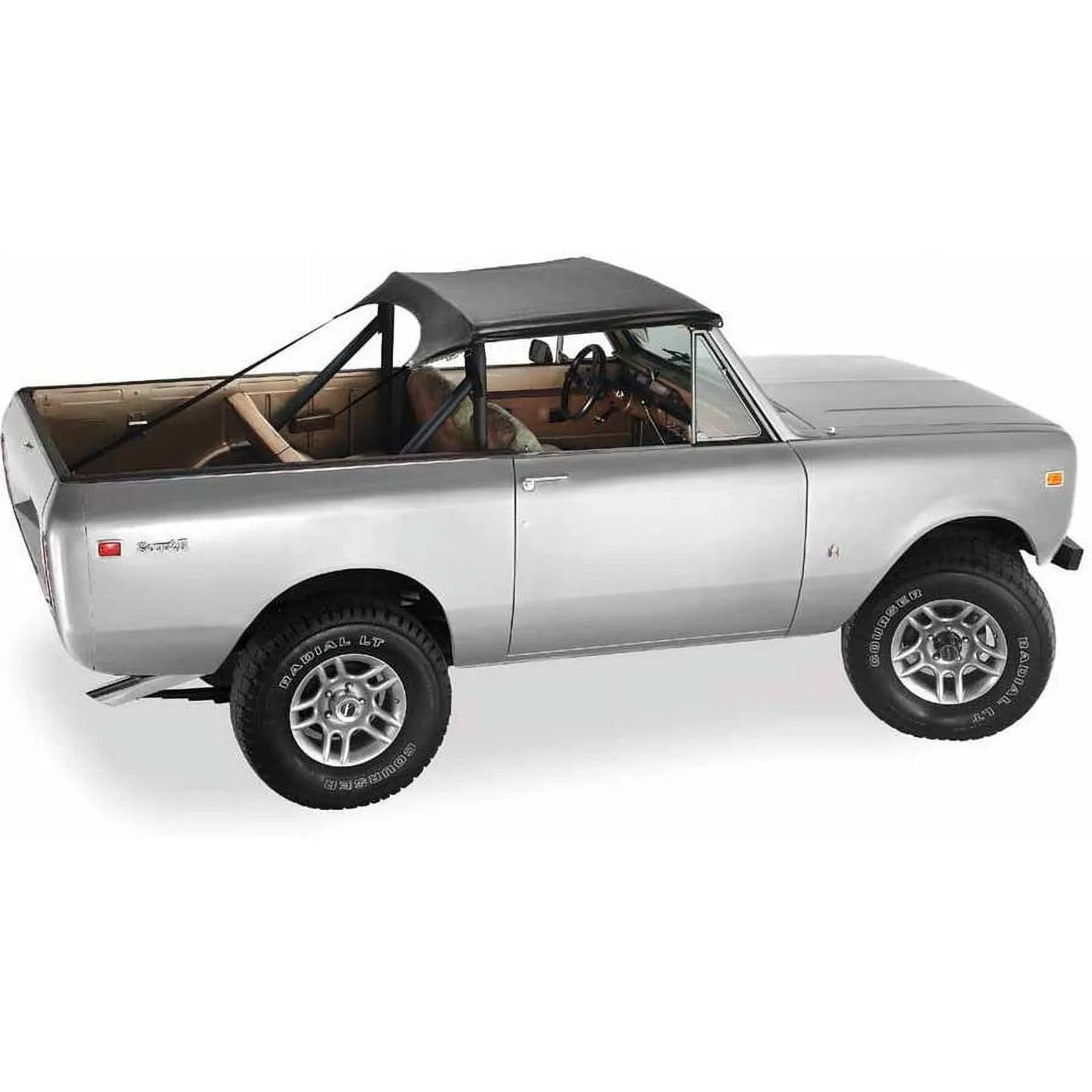 Bestop 52550-01: Traditional Bikini Top 1972-1980 Scout II - JEGS