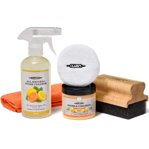 Clark's Natural Stone Daily Cleaner and Wax Care Kit