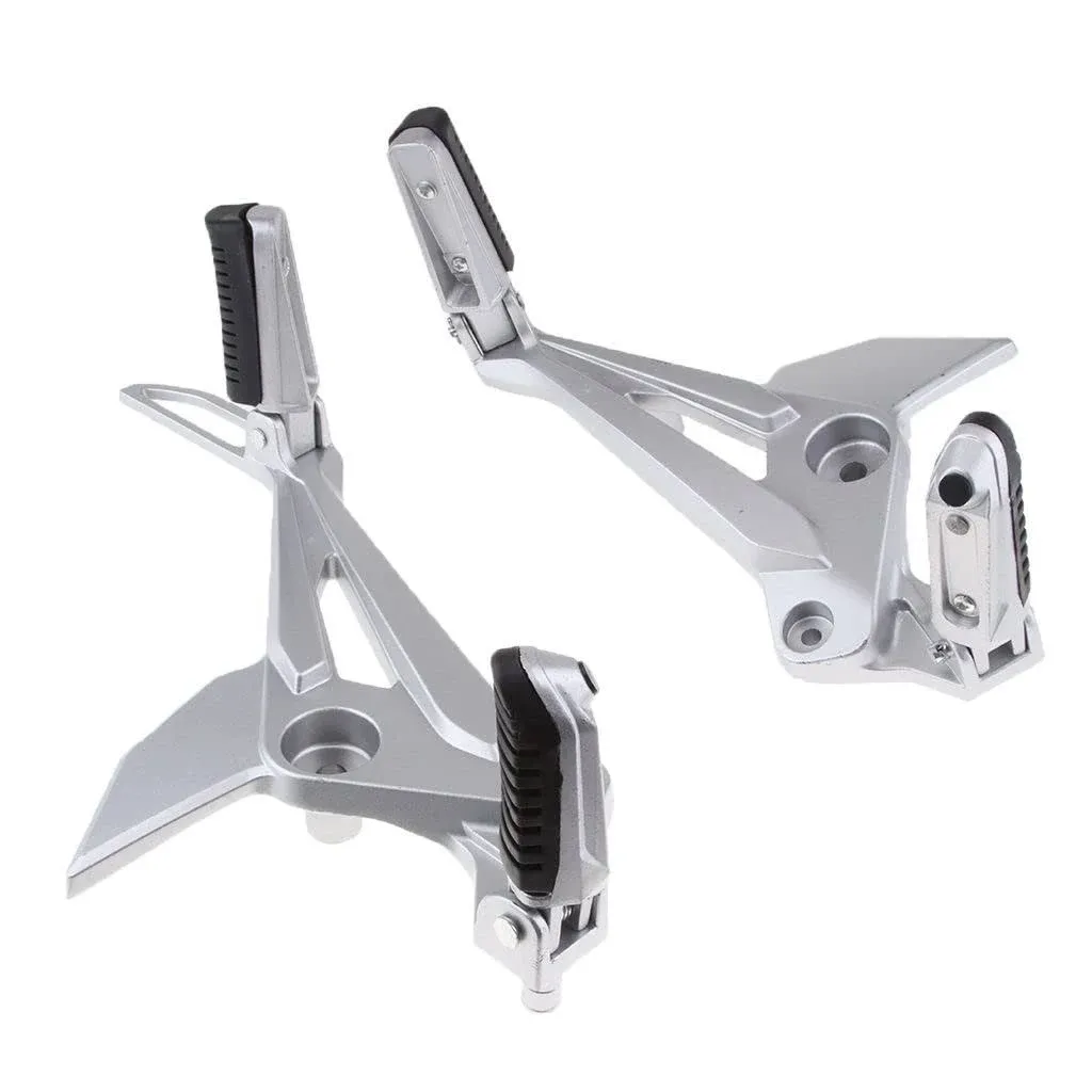 Baosity 2 Piece Left Right Footrest Footpegs Pedals 125