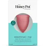 The Honey Pot Company, Menstrual Cup, Size 2 for Medium-Heavy Flow, 1ct.