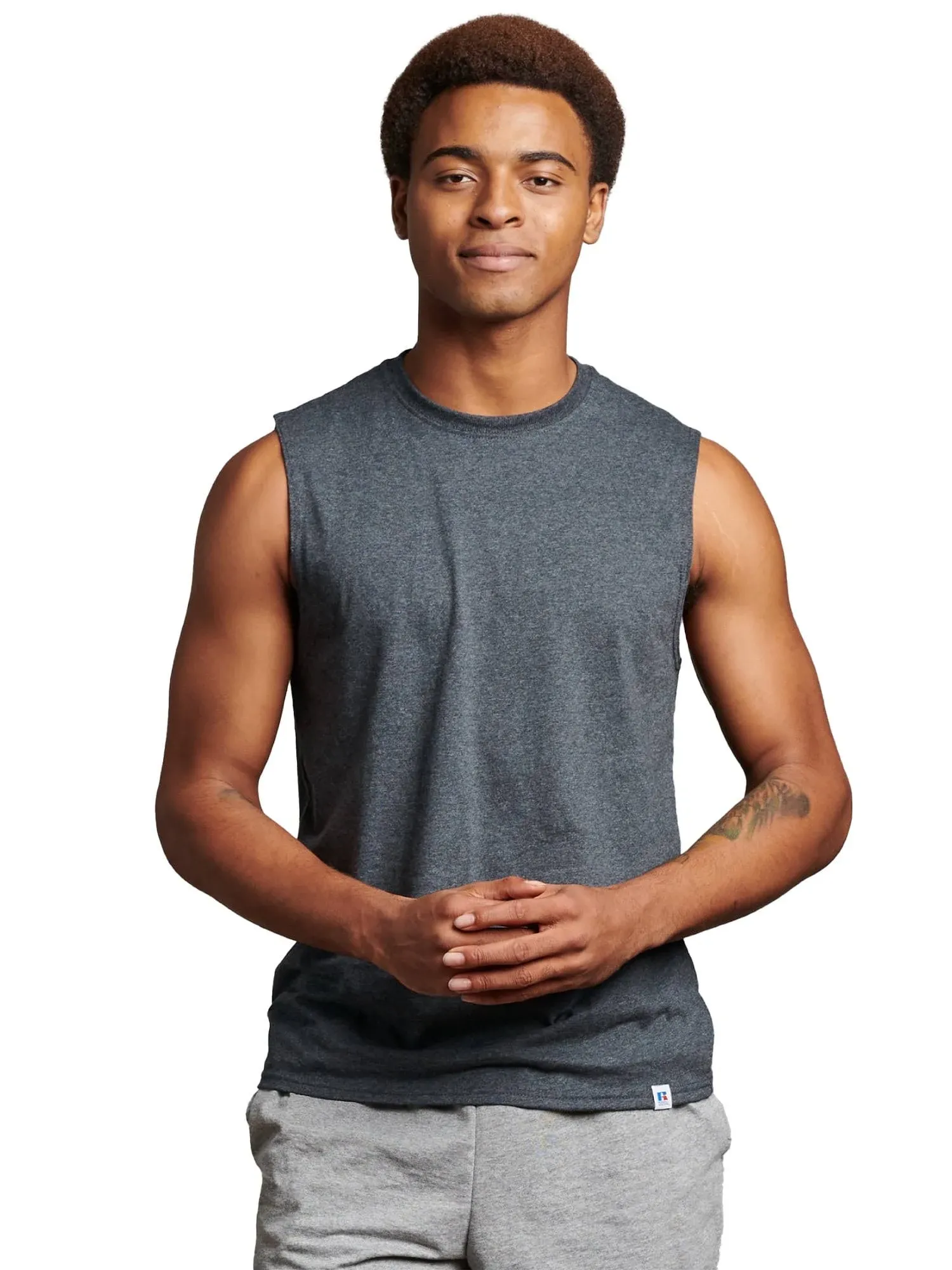 Russell Athletic Men's Cotton Performance Muscle