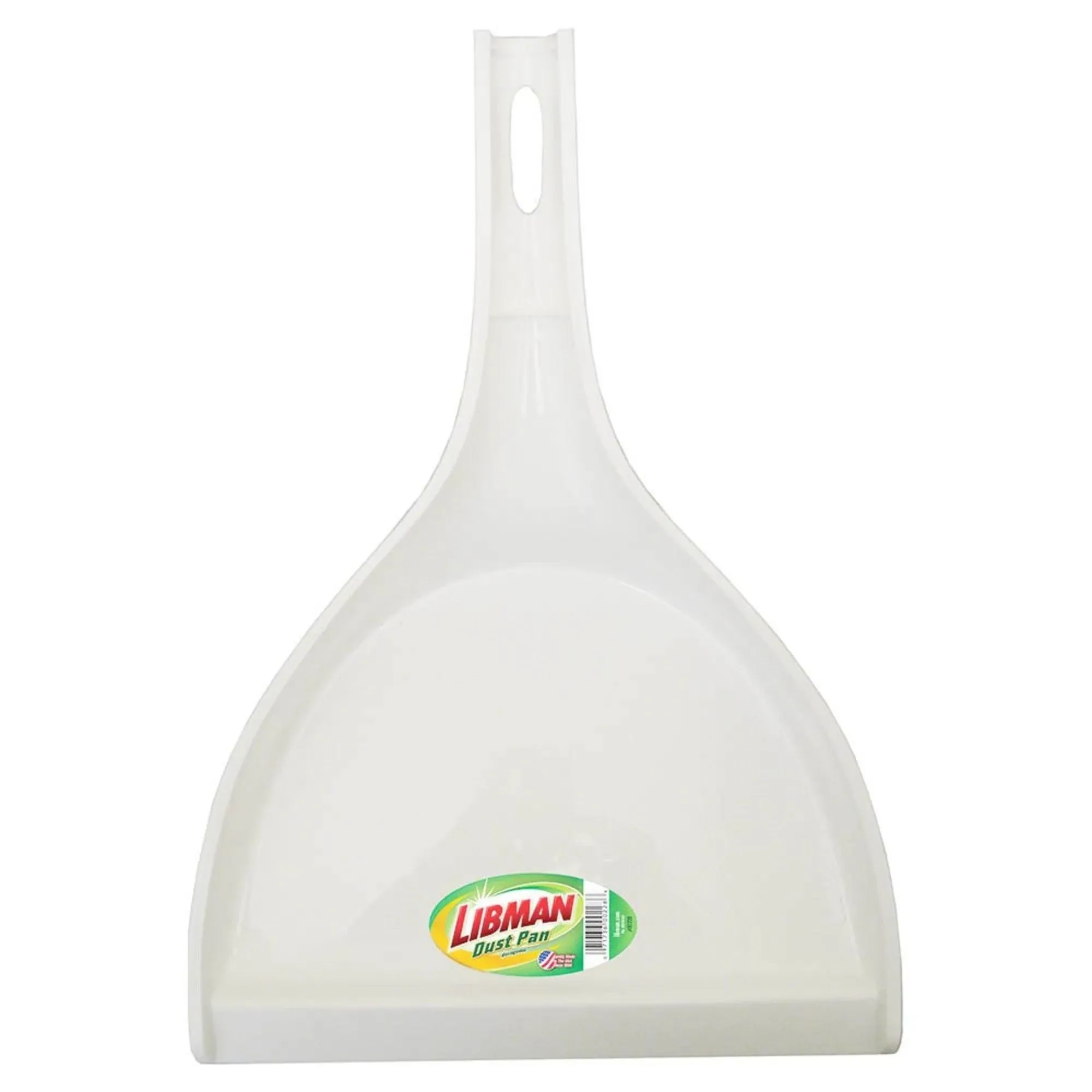 Libman White Plastic Dust Pan, 10.5 in.