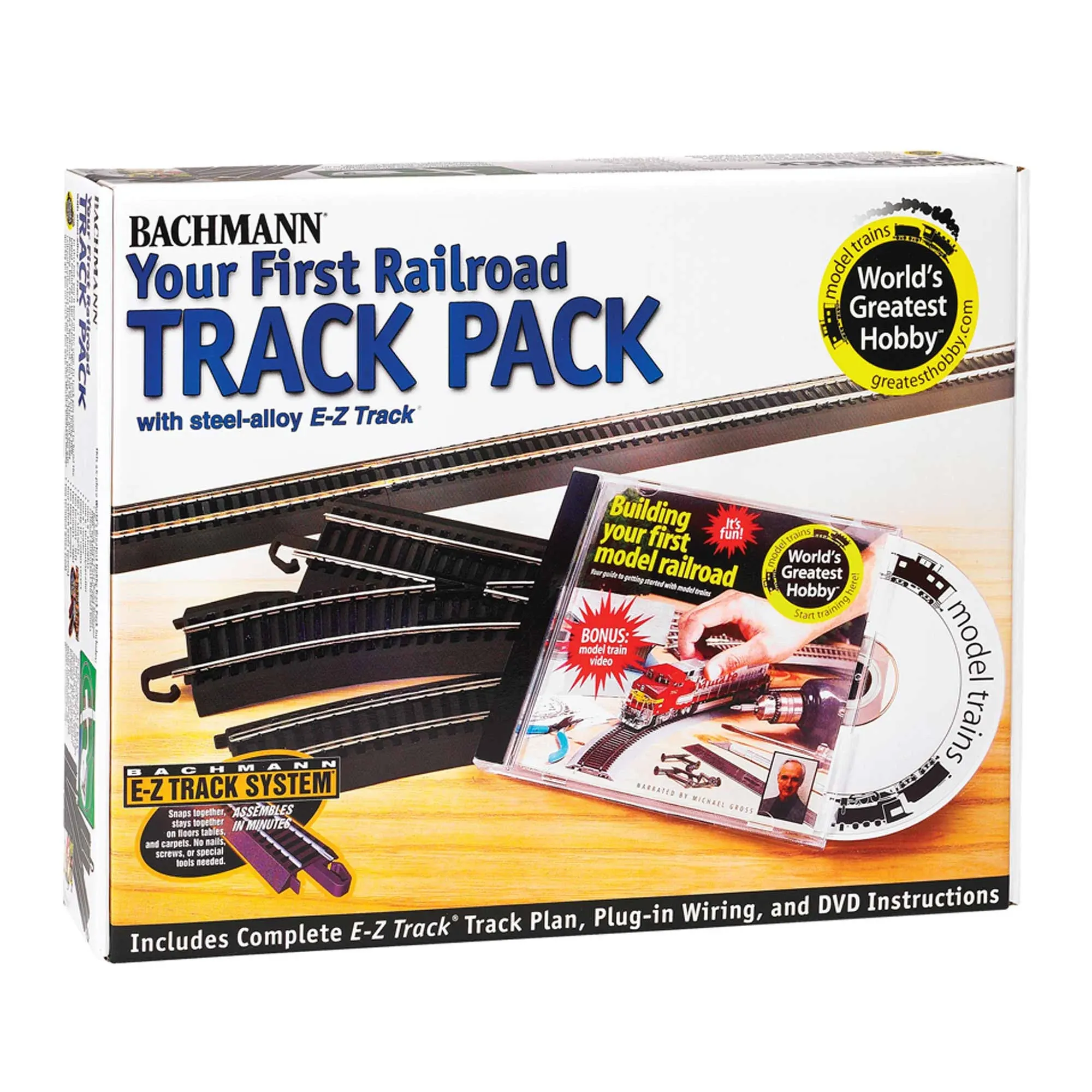 Bachmann Steel Alloy First Railroad Track Pack (HO Scale)