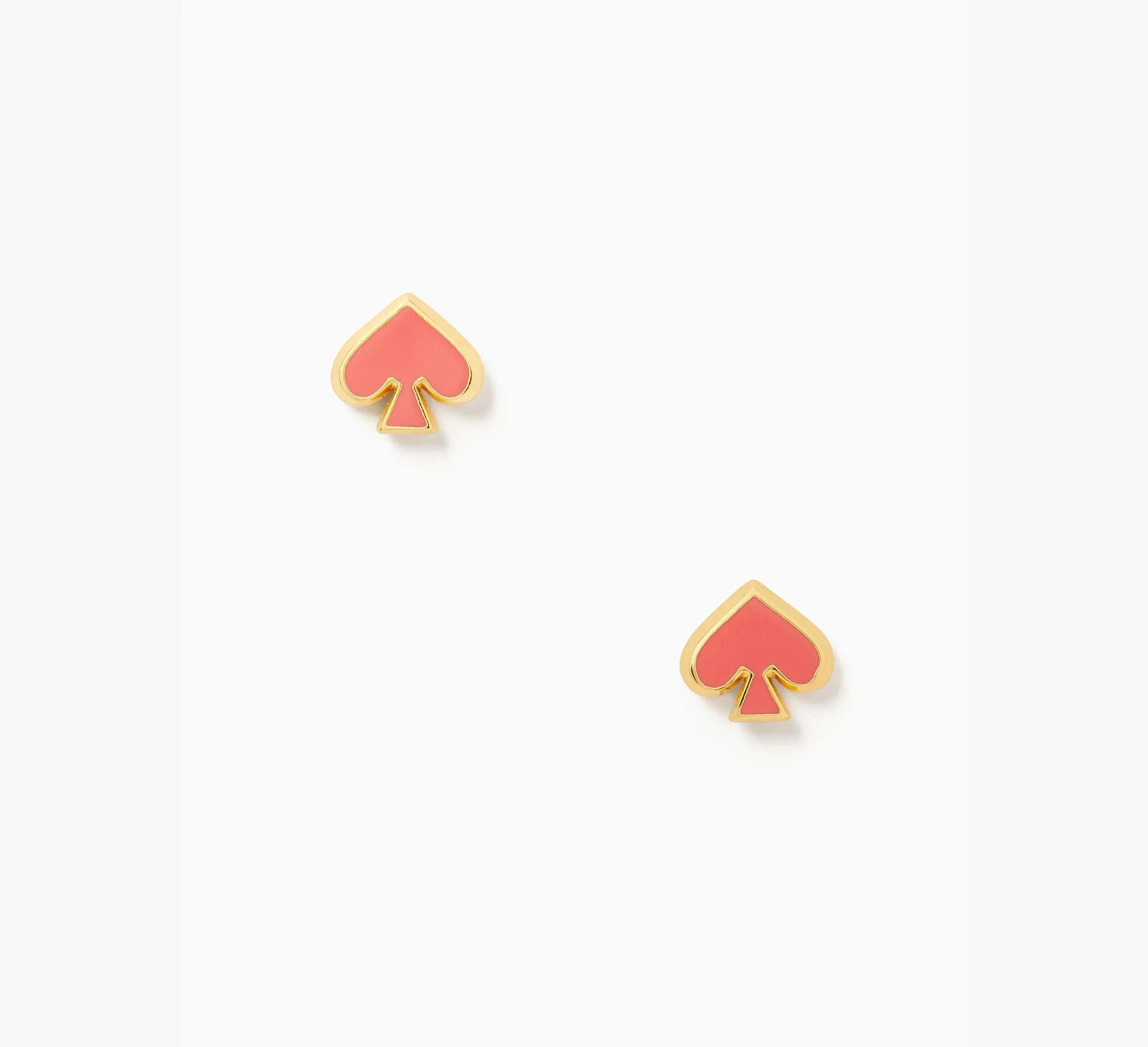 Kate spade pink spade earrings